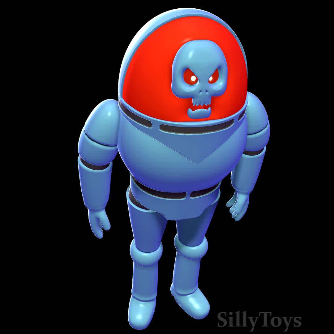  Space Kook - Scooby Doo - The Space Kook is a spooky ghost in a glowing space suit from "Scooby-Doo," known for haunting abandoned places with eerie laughter. - Los mejores archivos para impresión 3D del mundo. Modelos Stl divididos en partes para facilitar la impresión 3D. Todo tipo de personajes, decoración, cosplay, prótesis, piezas. Calidad en impresión 3D. Modelos 3D asequibles. Bajo costo. Compras colectivas de archivos 3D.