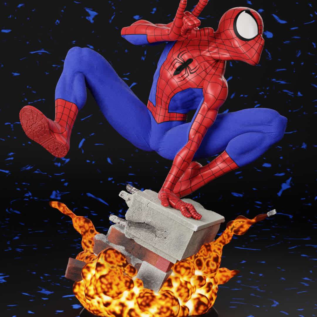 Spider-Man Fan Art - These are the STL files needed to print the complete Spiderman! It is 20 cm tall. This model is primed and ready for 3D printing, tested and ready to go. If you have any problems, please don't hesitate to contact me. Thank you and I hope you like it. - The best files for 3D printing in the world. Stl models divided into parts to facilitate 3D printing. All kinds of characters, decoration, cosplay, prosthetics, pieces. Quality in 3D printing. Affordable 3D models. Low cost. Collective purchases of 3D files.