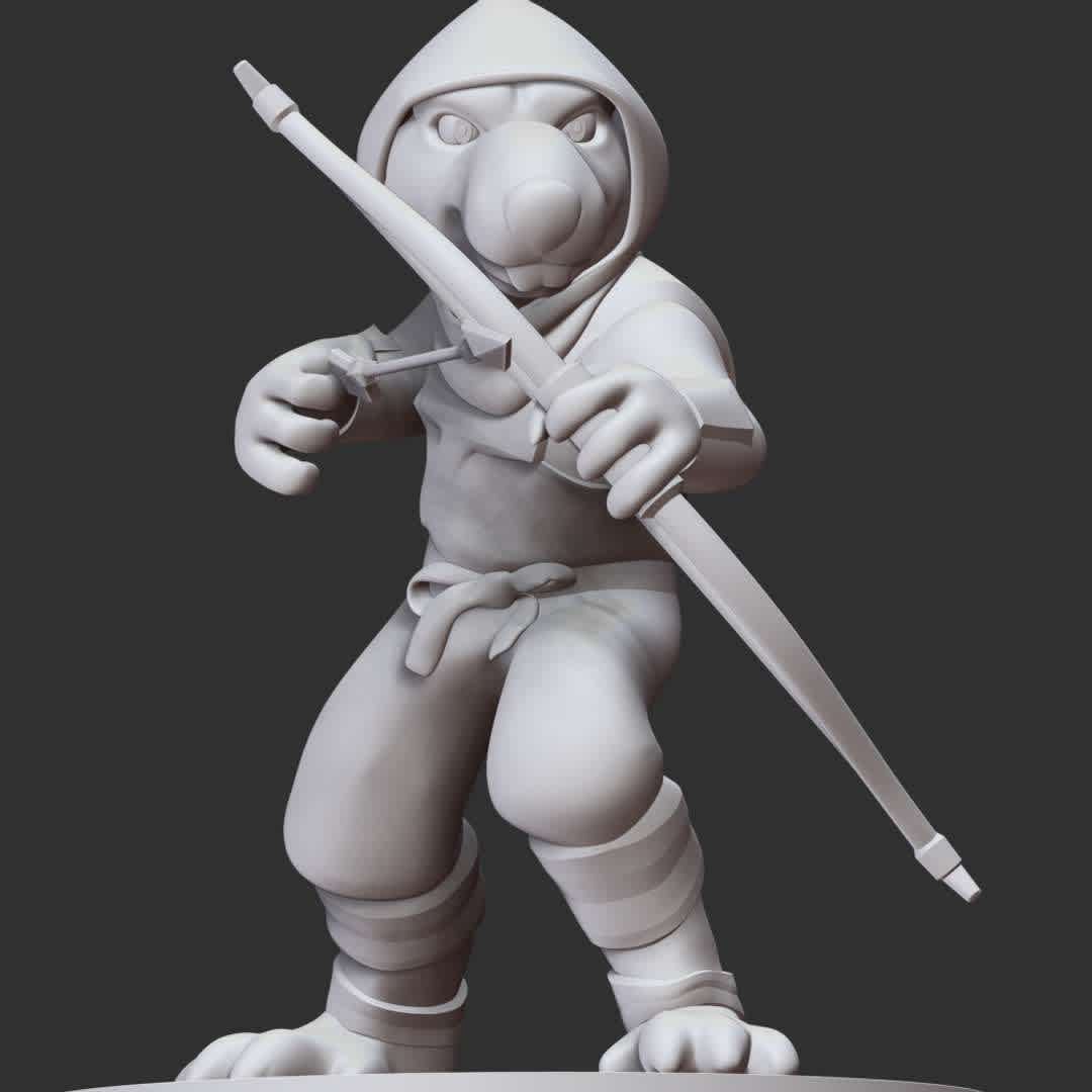 Splinter - Teenage Mutant Ninja Turtles - These information of model:

**- The height of current model is 20 cm and you can free to scale it.**

**- Format files: STL, OBJ to supporting 3D printing.**

Please don't hesitate to contact me if you have any issues question. - The best files for 3D printing in the world. Stl models divided into parts to facilitate 3D printing. All kinds of characters, decoration, cosplay, prosthetics, pieces. Quality in 3D printing. Affordable 3D models. Low cost. Collective purchases of 3D files.