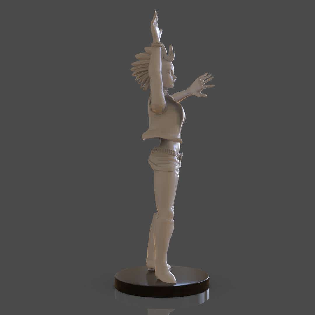 Stylized Punk Storm Figurine - A figurine of Storm from the X Men in his punk costume I separated it for easy 3D Print I included the OBJ, STL files if you need 3D Game Assets or STL files I can do commission works.

 - The best files for 3D printing in the world. Stl models divided into parts to facilitate 3D printing. All kinds of characters, decoration, cosplay, prosthetics, pieces. Quality in 3D printing. Affordable 3D models. Low cost. Collective purchases of 3D files.