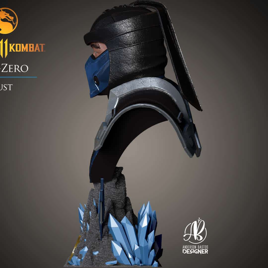 Sub-Zero - Sub-Zero is an achievement title, earned by two characters from the Mortal Kombat series, Bi Han, the first Sub-Zero, and Kuai Liang, which remains current. He is the current Grandmaster of the Lin Kuei clan of assassins, which was formerly commanded by Sektor.
Fatality! Sub-Zero from Mortal Kombat XI is the next release in the Anderson Bastos 3D line of half-scale busts! Measuring approximately 20cm tall, the bust features detailed appliqués.
The model is cut in parts for better printing, enjoy! - The best files for 3D printing in the world. Stl models divided into parts to facilitate 3D printing. All kinds of characters, decoration, cosplay, prosthetics, pieces. Quality in 3D printing. Affordable 3D models. Low cost. Collective purchases of 3D files.