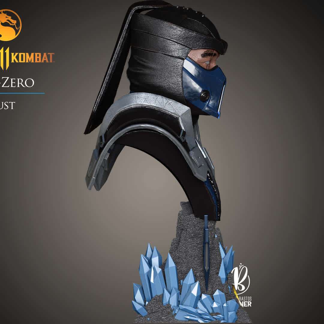 Sub-Zero - Sub-Zero is an achievement title, earned by two characters from the Mortal Kombat series, Bi Han, the first Sub-Zero, and Kuai Liang, which remains current. He is the current Grandmaster of the Lin Kuei clan of assassins, which was formerly commanded by Sektor.
Fatality! Sub-Zero from Mortal Kombat XI is the next release in the Anderson Bastos 3D line of half-scale busts! Measuring approximately 20cm tall, the bust features detailed appliqués.
The model is cut in parts for better printing, enjoy! - The best files for 3D printing in the world. Stl models divided into parts to facilitate 3D printing. All kinds of characters, decoration, cosplay, prosthetics, pieces. Quality in 3D printing. Affordable 3D models. Low cost. Collective purchases of 3D files.