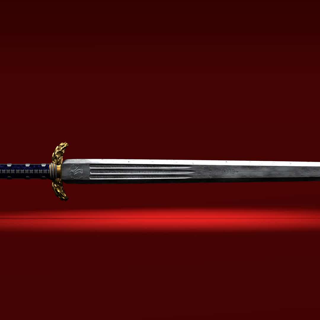 Sword of Athena - Wonder Woman 3D print model - Wonder Woman's sword (Sword of Athena') from Batman v Superman and Justice League movie for Cosplay or home decorartion. 4 piece 92cm long High poly easy and ready to print.

I can help you to print perfectly. Let me know if you want to split it into more pieces. Not for resale or sharing. Only for personal use.

If you want print the in more parts, i can help you, but you can easy slice similar parts in windows softwer.

Thank you for downloading my sword replica model. Also please dont forget to rate my work. - The best files for 3D printing in the world. Stl models divided into parts to facilitate 3D printing. All kinds of characters, decoration, cosplay, prosthetics, pieces. Quality in 3D printing. Affordable 3D models. Low cost. Collective purchases of 3D files.