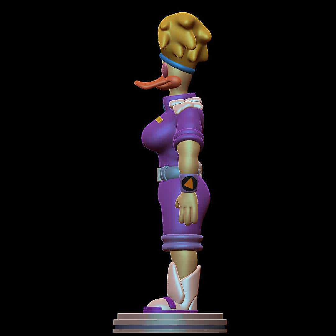 tanya vanderflock - mighty ducks - character from the animated series mighty ducks
 - The best files for 3D printing in the world. Stl models divided into parts to facilitate 3D printing. All kinds of characters, decoration, cosplay, prosthetics, pieces. Quality in 3D printing. Affordable 3D models. Low cost. Collective purchases of 3D files.