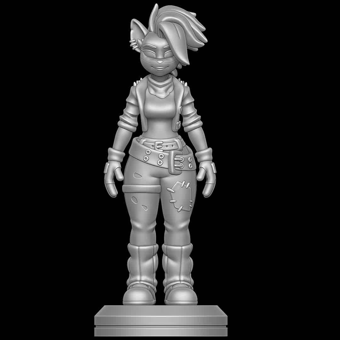 Tawna Bandicoot - Crash Bandicoot 4 Its About Time - Character from the game Crash Bandicoot 4 it's About Time
 - The best files for 3D printing in the world. Stl models divided into parts to facilitate 3D printing. All kinds of characters, decoration, cosplay, prosthetics, pieces. Quality in 3D printing. Affordable 3D models. Low cost. Collective purchases of 3D files.