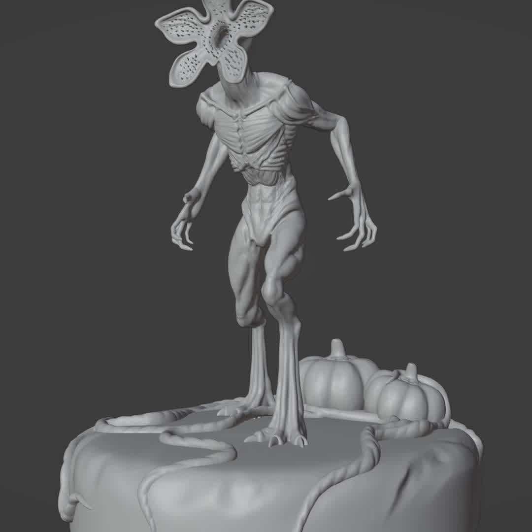 the stranger Things - Demagorgon - Predatory creature from the upside down in Stranger Things. 
I sculpted this in zbrush. Tested in Ultimaker Cura - The best files for 3D printing in the world. Stl models divided into parts to facilitate 3D printing. All kinds of characters, decoration, cosplay, prosthetics, pieces. Quality in 3D printing. Affordable 3D models. Low cost. Collective purchases of 3D files.