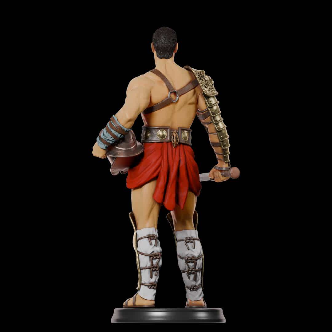 THRACIAN GLADIATOR 1-6 STATUE - INCLUDES 1-10 BUST VERSION 3D print model - Thisoriginal 1/6 Thracian Gladiator statue were designed for 3d printing.

The files includes a 1/10 bust version

Have fun !!! - Os melhores arquivos para impressão 3D do mundo. Modelos stl divididos em partes para facilitar a impressão 3D. Todos os tipos de personagens, decoração, cosplay, próteses, peças. Qualidade na impressão 3D. Modelos 3D com preço acessível. Baixo custo. Compras coletivas de arquivos 3D.