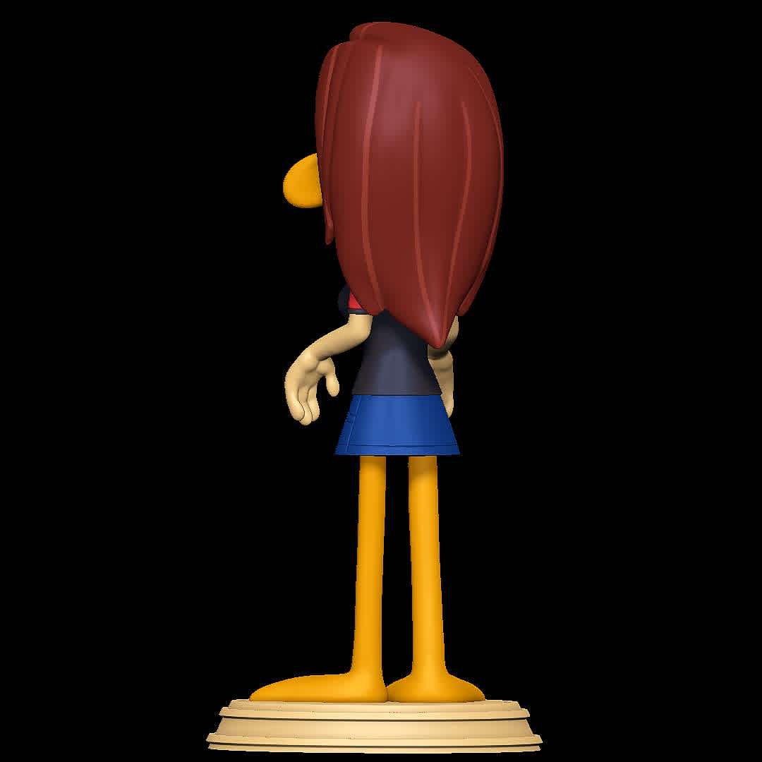 Tina Russo - The Looney Tunes Show  - Character from The Looney Tunes Show
 - The best files for 3D printing in the world. Stl models divided into parts to facilitate 3D printing. All kinds of characters, decoration, cosplay, prosthetics, pieces. Quality in 3D printing. Affordable 3D models. Low cost. Collective purchases of 3D files.