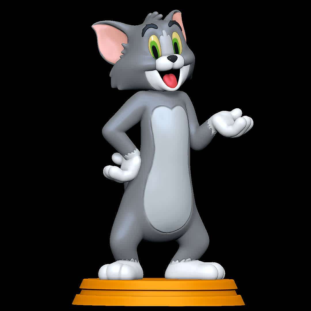 Tom - Tom and Jerry - Classic Character
 - The best files for 3D printing in the world. Stl models divided into parts to facilitate 3D printing. All kinds of characters, decoration, cosplay, prosthetics, pieces. Quality in 3D printing. Affordable 3D models. Low cost. Collective purchases of 3D files.