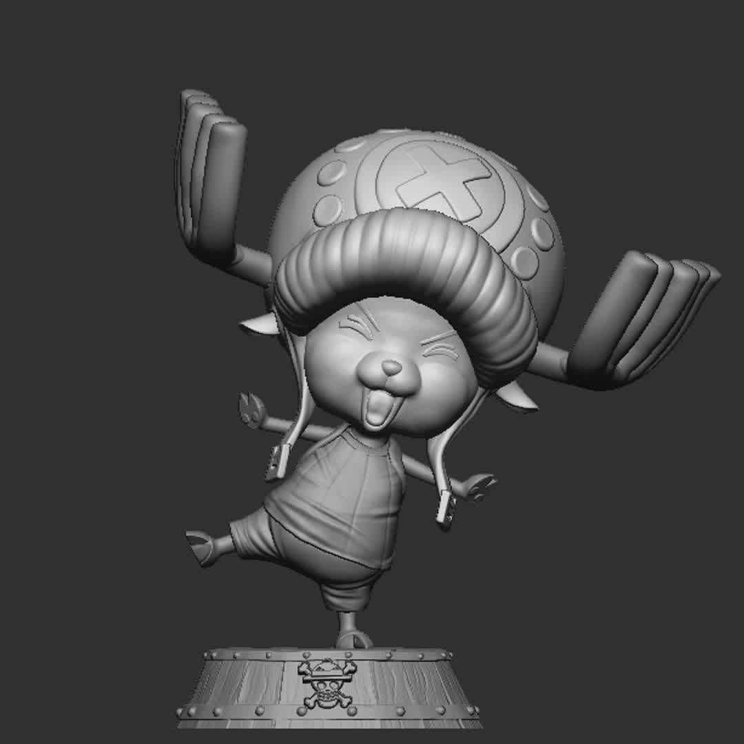 Tony Tony Chopper - Model created by me, a character named Tony Tony Chopper from the anime One Piece, totally pinned and ready to print, very cool model for those who like anime in general. - The best files for 3D printing in the world. Stl models divided into parts to facilitate 3D printing. All kinds of characters, decoration, cosplay, prosthetics, pieces. Quality in 3D printing. Affordable 3D models. Low cost. Collective purchases of 3D files.