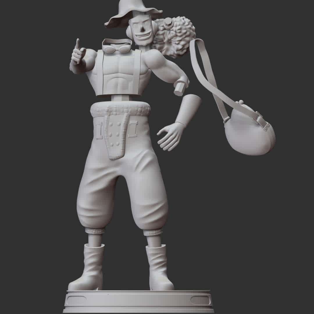 Usopp_God - One Piece - These information of model:

**- The height of current model is 30 cm and you can free to scale it.**

**- Format files: STL, OBJ to supporting 3D printing.**

Please don't hesitate to contact me if you have any issues question. - Los mejores archivos para impresión 3D del mundo. Modelos Stl divididos en partes para facilitar la impresión 3D. Todo tipo de personajes, decoración, cosplay, prótesis, piezas. Calidad en impresión 3D. Modelos 3D asequibles. Bajo costo. Compras colectivas de archivos 3D.