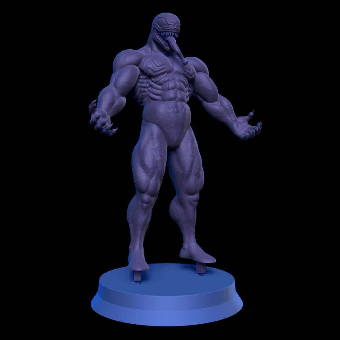 Venom Statue - The 3D model is primed and ready for 3D printing. Print test performed on the Creality LD-006 printer.

Approximate Height: 160mm Total de Pieces: 2

Tip for a good impression:

Make sure your printer is calibrated Use the correct timing for your resin/printer After printing, wash the piece and remove the supports by hand or with the aid of pliers, remove carefully Cure your parts Finish your piece with sandpaper Paint your piece and make your collection. Thank you very much. Hope you like it! ;D

Thank you for downloading and supporting! Please remember to rate my work ! thanks! - Os melhores arquivos para impressão 3D do mundo. Modelos stl divididos em partes para facilitar a impressão 3D. Todos os tipos de personagens, decoração, cosplay, próteses, peças. Qualidade na impressão 3D. Modelos 3D com preço acessível. Baixo custo. Compras coletivas de arquivos 3D.