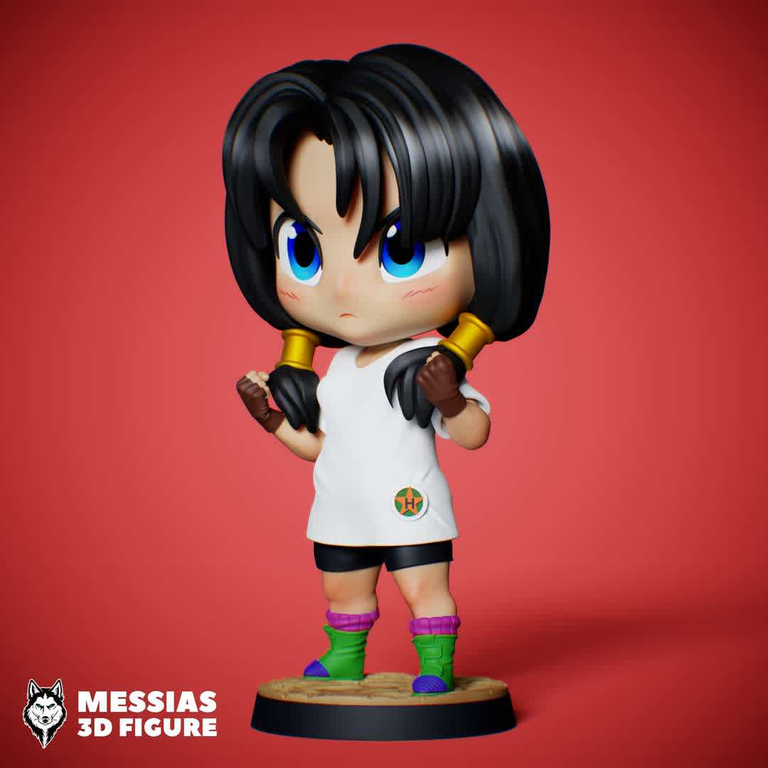 Videl Chibi 3D Print Model - Take your love for the Dragon Ball Z universe to a whole new level with this incredible 3D figure of Videl!

Incredible Details: Every line, every expression, and every intricate detail have been meticulously reproduced in this high-quality figure. With astonishing precision, Videl looks ready to step out of the screen and come to life!

Cutting-Edge 3D Printing: Crafted using the latest 3D printing technology, this figure is a true tribute to your favorite character. Built to last, it's a collector's item that will surely enchant all Dragon Ball Z fans.

Decorate Your Space: Add a touch of energy and action to your home, office, or entertainment space with this unique Videl figure. Perfect for display, it also makes an incredible gift for fellow Dragon Ball Z enthusiasts!

Don't miss the chance to have Videl always by your side. Order your 3D figure today and dive into the thrilling world of Dragon Ball Z like never before! - Los mejores archivos para impresión 3D del mundo. Modelos Stl divididos en partes para facilitar la impresión 3D. Todo tipo de personajes, decoración, cosplay, prótesis, piezas. Calidad en impresión 3D. Modelos 3D asequibles. Bajo costo. Compras colectivas de archivos 3D.