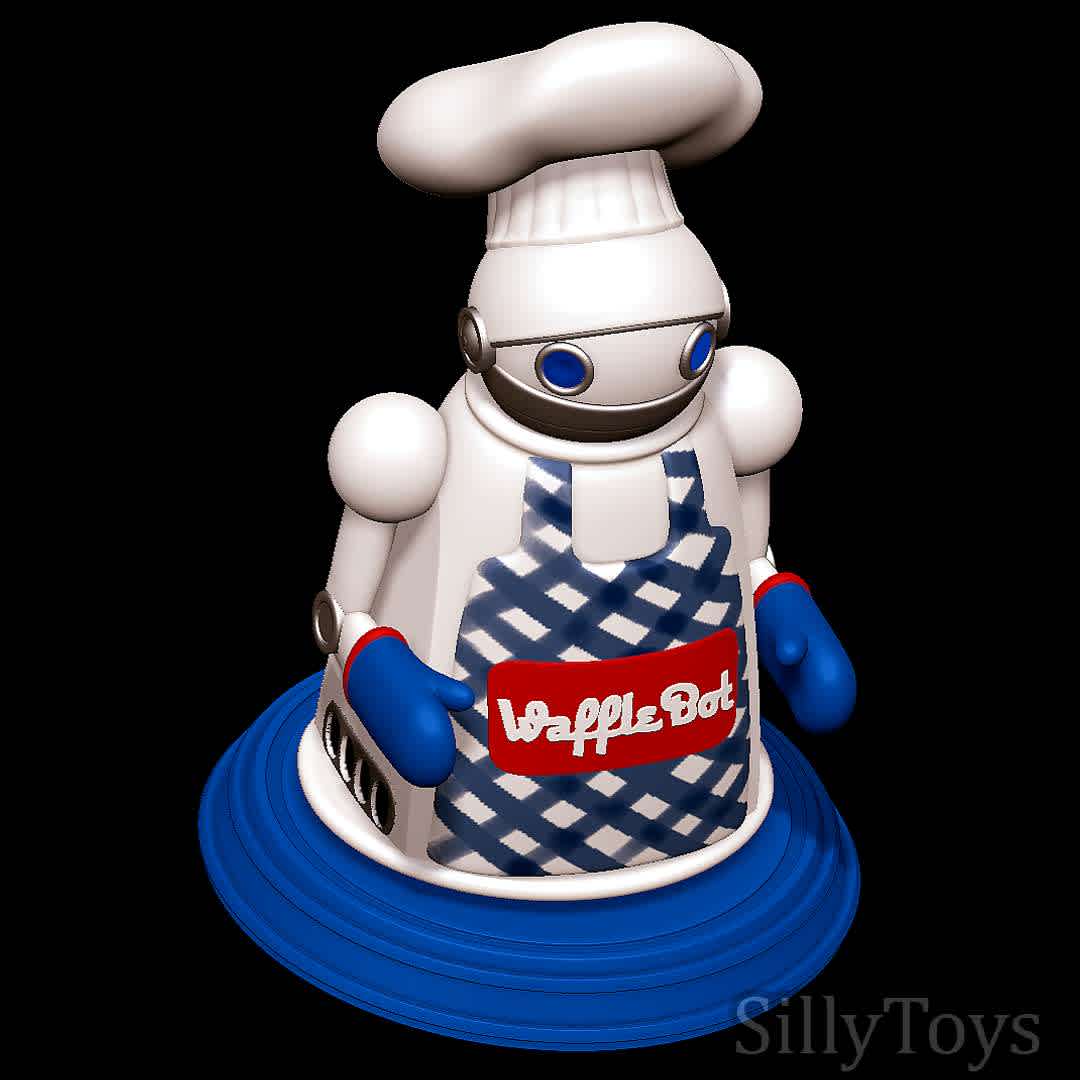 Wafflebot - Harold and Kumar - Wafflebot from Harold and Kumar - Os melhores arquivos para impressão 3D do mundo. Modelos stl divididos em partes para facilitar a impressão 3D. Todos os tipos de personagens, decoração, cosplay, próteses, peças. Qualidade na impressão 3D. Modelos 3D com preço acessível. Baixo custo. Compras coletivas de arquivos 3D.