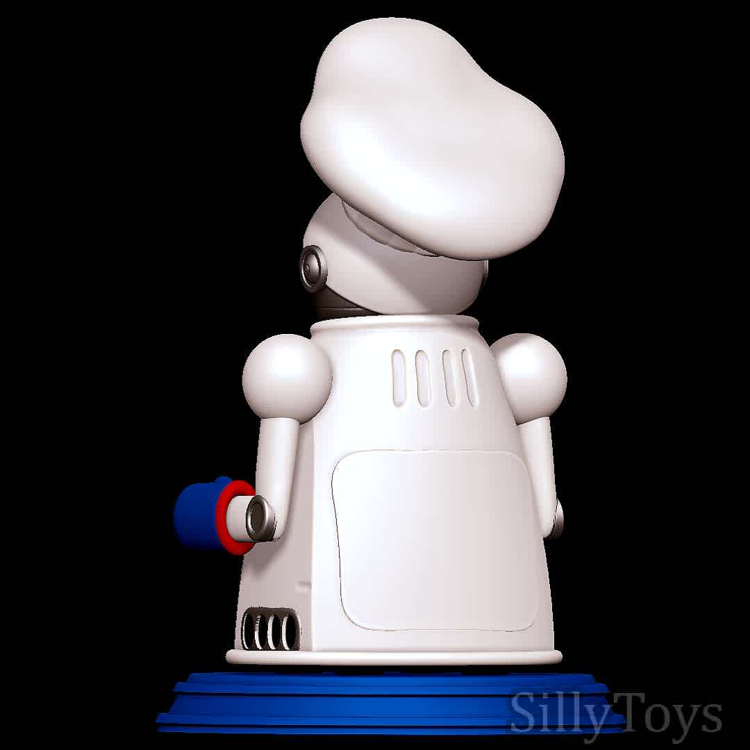 Wafflebot - Harold and Kumar - Wafflebot from Harold and Kumar - The best files for 3D printing in the world. Stl models divided into parts to facilitate 3D printing. All kinds of characters, decoration, cosplay, prosthetics, pieces. Quality in 3D printing. Affordable 3D models. Low cost. Collective purchases of 3D files.