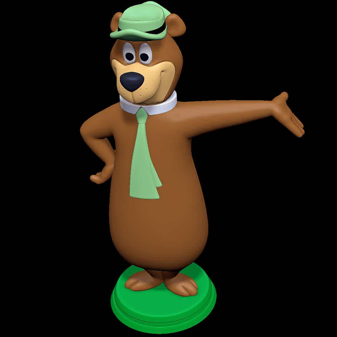 Yogi Bear - And remember: do not feed the bears!
 - The best files for 3D printing in the world. Stl models divided into parts to facilitate 3D printing. All kinds of characters, decoration, cosplay, prosthetics, pieces. Quality in 3D printing. Affordable 3D models. Low cost. Collective purchases of 3D files.