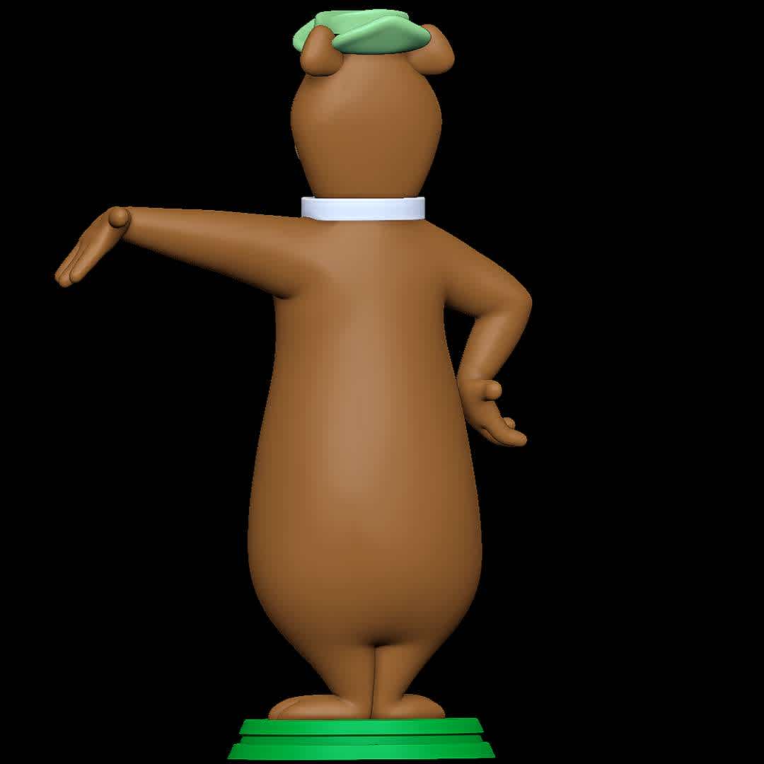 Yogi Bear - And remember: do not feed the bears!
 - Los mejores archivos para impresión 3D del mundo. Modelos Stl divididos en partes para facilitar la impresión 3D. Todo tipo de personajes, decoración, cosplay, prótesis, piezas. Calidad en impresión 3D. Modelos 3D asequibles. Bajo costo. Compras colectivas de archivos 3D.