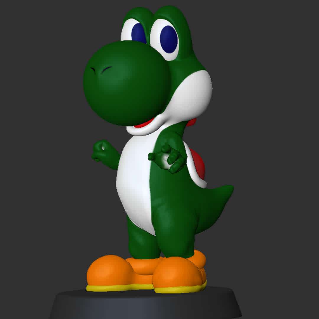 Yoshi Fanart - Yoshi Mario Word for 3d printing on Resin

Own only 2 pieces without pins. Final print size 7 cm in length. File without textures. Preview for ease of hand painting only.

Files to facilitate for STL and OBJ user. - The best files for 3D printing in the world. Stl models divided into parts to facilitate 3D printing. All kinds of characters, decoration, cosplay, prosthetics, pieces. Quality in 3D printing. Affordable 3D models. Low cost. Collective purchases of 3D files.