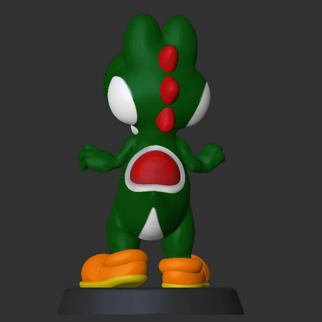 Yoshi - Super Mario Bros - Fan Art - 3D model by printedobsession