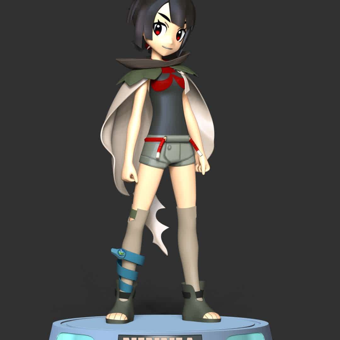 Zinnia - Zinnia is a mysterious Draconid woman and a Pokémon Trainer from Hoenn. She is described as a special person who holds the key to the Delta Episode in Omega Ruby and Alpha Sapphire, on a trip to accomplish her objectives.

These information of this model:

 - Files format: STL, OBJ (included 05 separated files is ready for 3D printing). 
 - Zbrush original file (ZTL) for you to customize as you like.
 - The height is 20 cm
 - The version 1.0. 

The model ready for 3D printing.
Hope you like her.
Don't hesitate to contact me if there are any problems during printing the model - The best files for 3D printing in the world. Stl models divided into parts to facilitate 3D printing. All kinds of characters, decoration, cosplay, prosthetics, pieces. Quality in 3D printing. Affordable 3D models. Low cost. Collective purchases of 3D files.