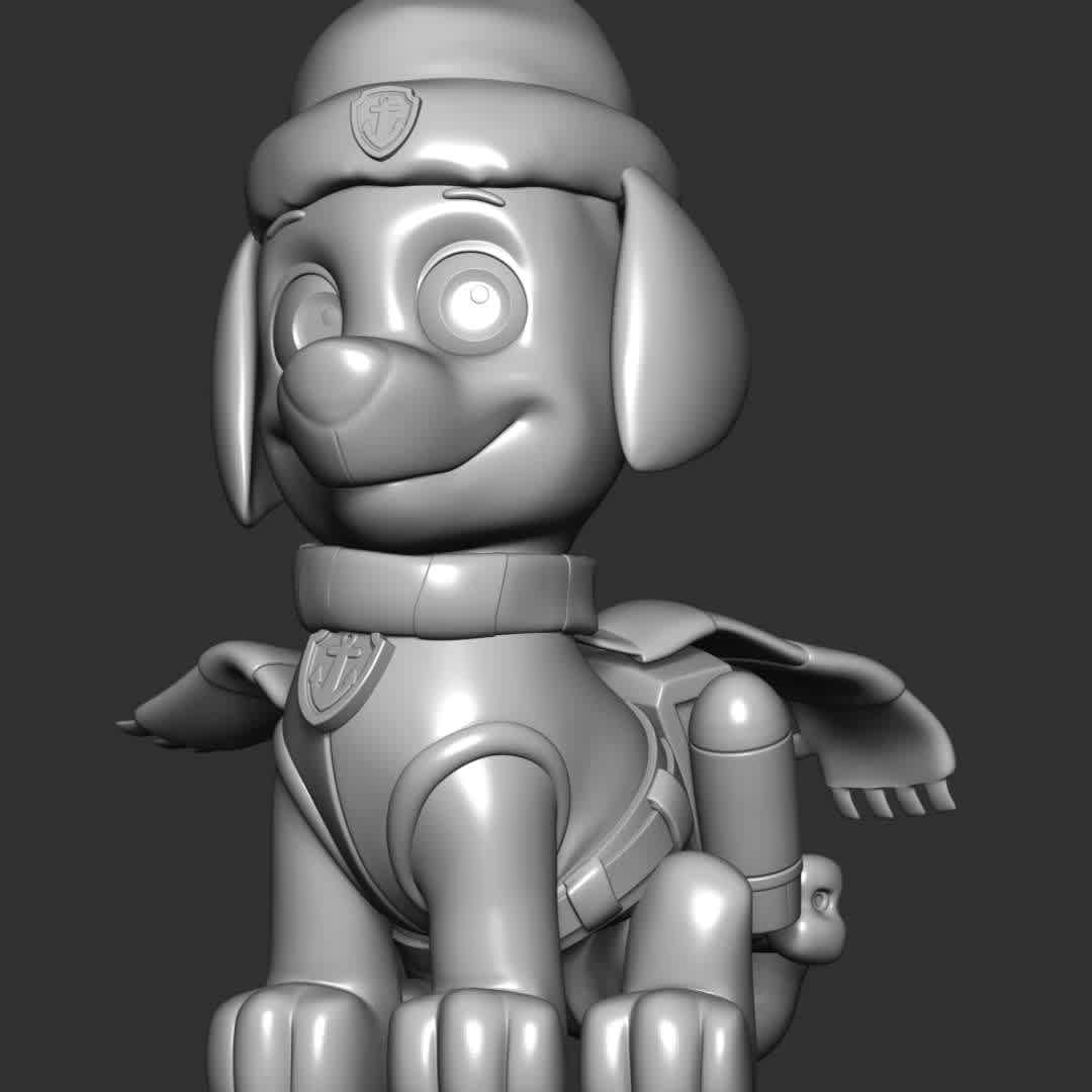 Zuma Christmas - Paw Patrol - These information of model:

**- The height of current model is 20 cm and you can free to scale it.**

**- Format files: STL, OBJ to supporting 3D printing.**

Please don't hesitate to contact me if you have any issues question. - The best files for 3D printing in the world. Stl models divided into parts to facilitate 3D printing. All kinds of characters, decoration, cosplay, prosthetics, pieces. Quality in 3D printing. Affordable 3D models. Low cost. Collective purchases of 3D files.