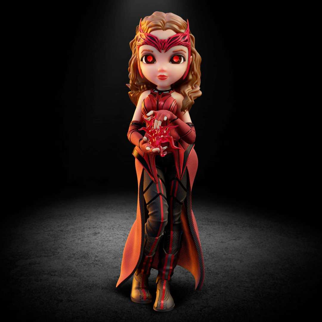 Scarlet Witch - Wanda Maximoff, also known as Scarlet Witch stylized model with new uniform from the Wanda Vision series.  - Los mejores archivos para impresión 3D del mundo. Modelos Stl divididos en partes para facilitar la impresión 3D. Todo tipo de personajes, decoración, cosplay, prótesis, piezas. Calidad en impresión 3D. Modelos 3D asequibles. Bajo costo. Compras colectivas de archivos 3D.