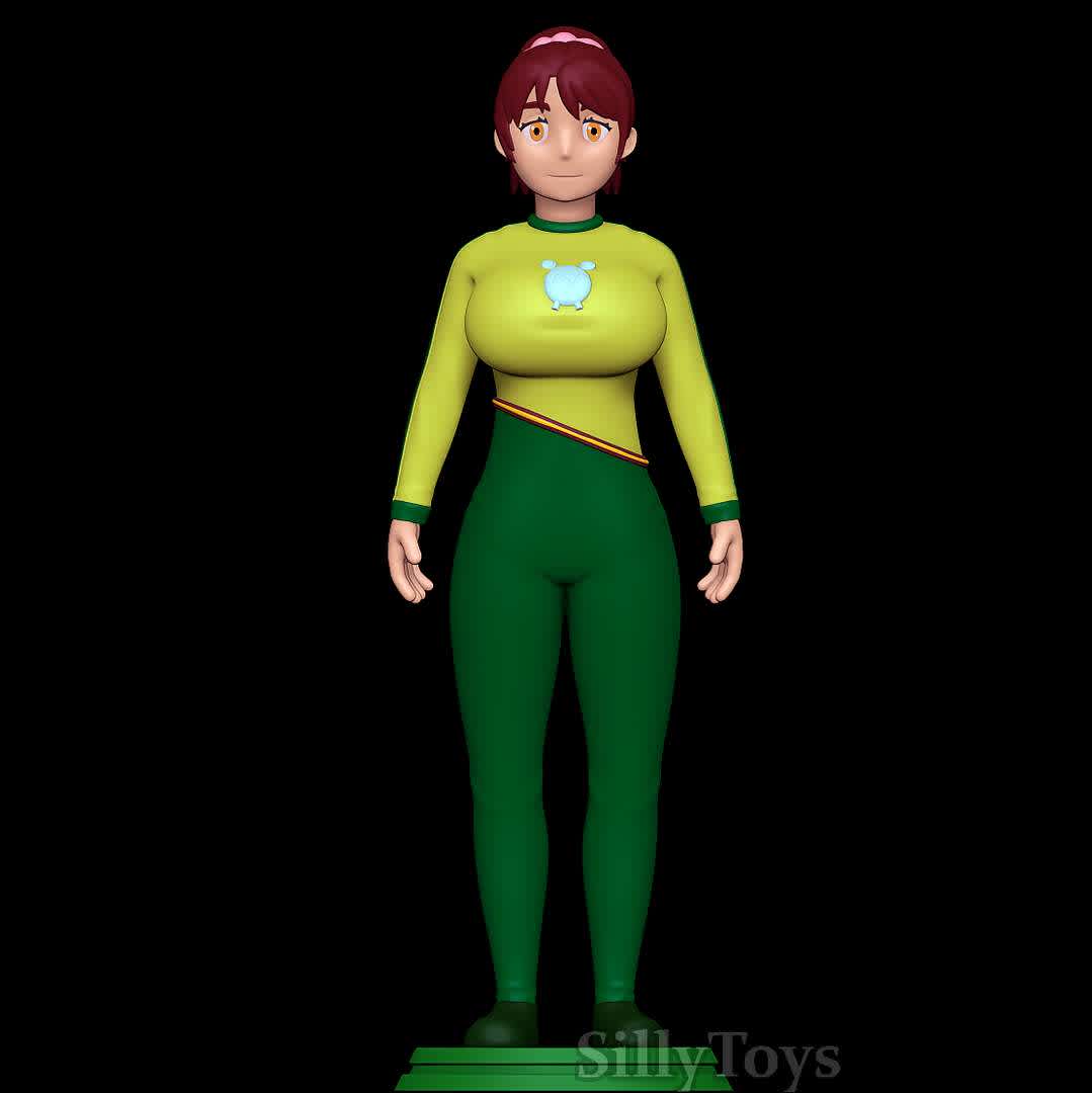 Anna Hanyu in Yolkian outfit - Anna Hanyu from  buddy daddies - Los mejores archivos para impresión 3D del mundo. Modelos Stl divididos en partes para facilitar la impresión 3D. Todo tipo de personajes, decoración, cosplay, prótesis, piezas. Calidad en impresión 3D. Modelos 3D asequibles. Bajo costo. Compras colectivas de archivos 3D.