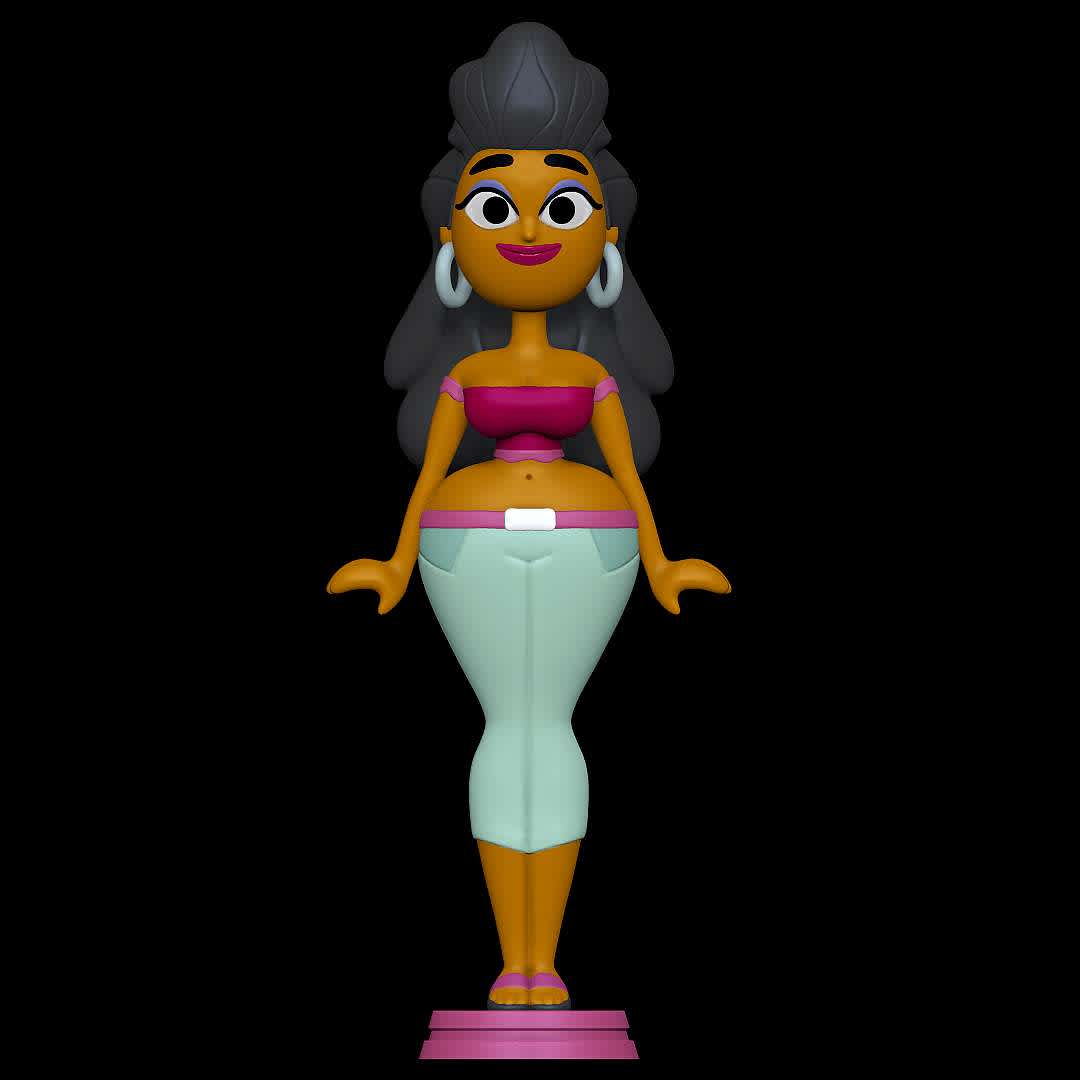 Anne-Maria - Total Drama - Character from Total Drama
 - The best files for 3D printing in the world. Stl models divided into parts to facilitate 3D printing. All kinds of characters, decoration, cosplay, prosthetics, pieces. Quality in 3D printing. Affordable 3D models. Low cost. Collective purchases of 3D files.