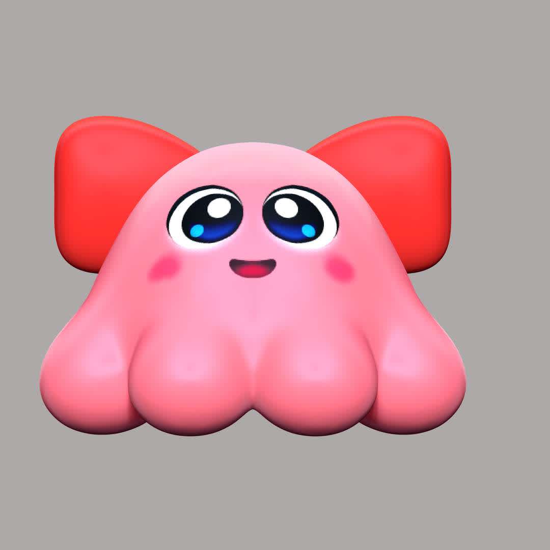 ChuChu Kirby Star - This model has a height of 15 cm.

When you purchase this model, you will own:

- STL, OBJ file with 03 separated files (included key to connect parts) is ready for 3D printing.
- Zbrush original files (ZTL) for you to customize as you like.

This is version 1.0 of this model.
Thanks for viewing! Hope you like him. - Los mejores archivos para impresión 3D del mundo. Modelos Stl divididos en partes para facilitar la impresión 3D. Todo tipo de personajes, decoración, cosplay, prótesis, piezas. Calidad en impresión 3D. Modelos 3D asequibles. Bajo costo. Compras colectivas de archivos 3D.