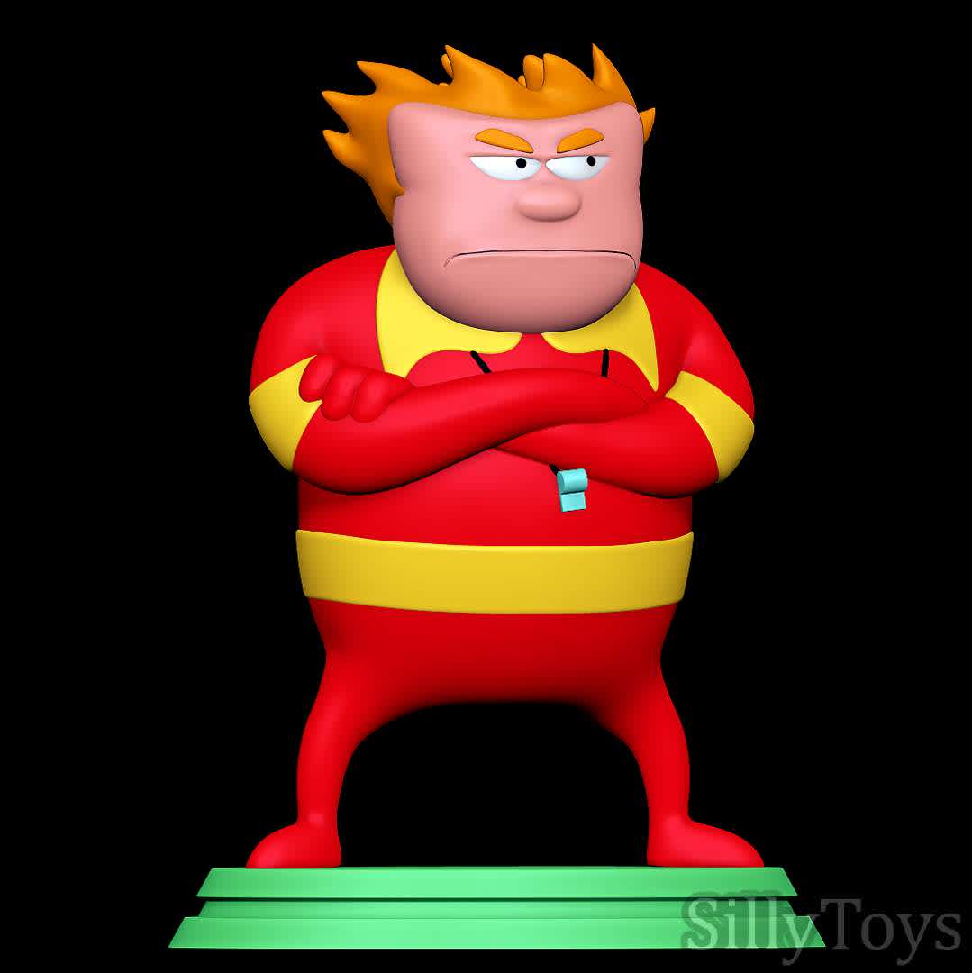 Coach McGuirk - Home Movies - Good old Coach McGuirk. - Los mejores archivos para impresión 3D del mundo. Modelos Stl divididos en partes para facilitar la impresión 3D. Todo tipo de personajes, decoración, cosplay, prótesis, piezas. Calidad en impresión 3D. Modelos 3D asequibles. Bajo costo. Compras colectivas de archivos 3D.