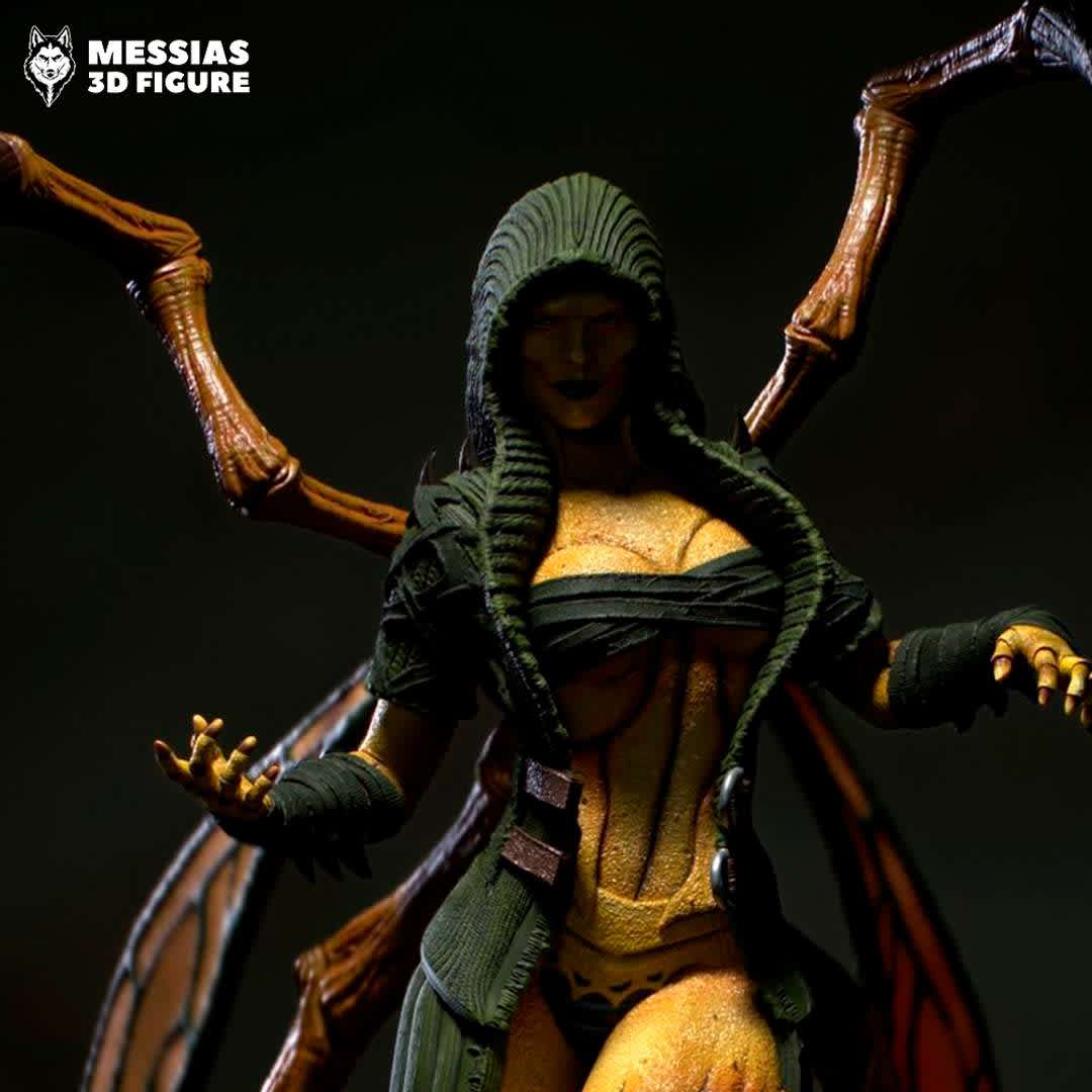 D Vorah Mortal Kombat Figure 3D Print Model - Bring the fury of Mortal Kombat to your shelf with the "D-Vorah" figure in 3D print!
Every sinister detail of this figure is accurately reproduced, capturing the spirit of the game.
A must-have addition for Mortal Kombat fans and collectors.
Customization available to make your D-Vorah truly iconic.
Size: [Insert dimensions here].
Get yours now and get ready for battle!
We ship across the USA with fast and secure delivery.
Share your photos with #DVorahMortalKombat3D and become a part of our warrior community! - Os melhores arquivos para impressão 3D do mundo. Modelos stl divididos em partes para facilitar a impressão 3D. Todos os tipos de personagens, decoração, cosplay, próteses, peças. Qualidade na impressão 3D. Modelos 3D com preço acessível. Baixo custo. Compras coletivas de arquivos 3D.