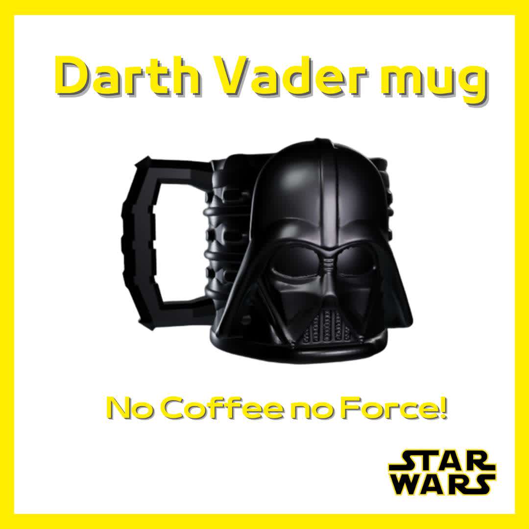 Darth Vader Mug - Prepare your coffee with this amazing mug of the dark side of the force!

Follow me for more updates! - Los mejores archivos para impresión 3D del mundo. Modelos Stl divididos en partes para facilitar la impresión 3D. Todo tipo de personajes, decoración, cosplay, prótesis, piezas. Calidad en impresión 3D. Modelos 3D asequibles. Bajo costo. Compras colectivas de archivos 3D.