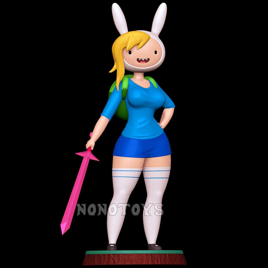 Fionna NSFW - What time is it? - Os melhores arquivos para impressão 3D do mundo. Modelos stl divididos em partes para facilitar a impressão 3D. Todos os tipos de personagens, decoração, cosplay, próteses, peças. Qualidade na impressão 3D. Modelos 3D com preço acessível. Baixo custo. Compras coletivas de arquivos 3D.