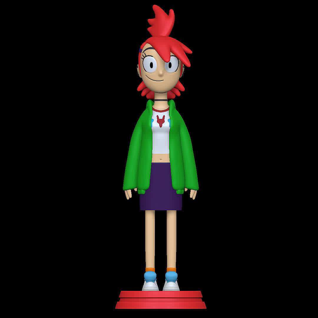 Frankie Foster - Fosters Home For Imaginary Friends - Character from Foster's Home For Imaginary Friends
 - The best files for 3D printing in the world. Stl models divided into parts to facilitate 3D printing. All kinds of characters, decoration, cosplay, prosthetics, pieces. Quality in 3D printing. Affordable 3D models. Low cost. Collective purchases of 3D files.