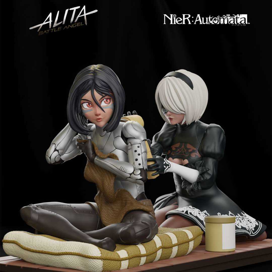 Gally (Alita) & 2B Nier Automata - Alita - Gally / 2B
This is a commissioned project!
It was inspired by the art of the great artist
Omar Dogan
https://www.instagram.com/omardogan1976/?hl=pt
Following the basis of the concept, but with suggestions from supporters.
It was a very long process, but I'm happy with the process, I hope you like it!
My Instagram!
https://www.instagram.com/wes_pontes/ - The best files for 3D printing in the world. Stl models divided into parts to facilitate 3D printing. All kinds of characters, decoration, cosplay, prosthetics, pieces. Quality in 3D printing. Affordable 3D models. Low cost. Collective purchases of 3D files.