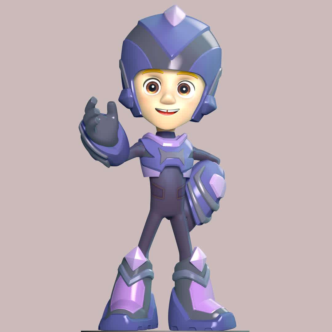 Harold Humdinger - Paw Patrol - **Harold Humdinger is the nephew of Mayor Humdinger . He is one of the main antagonists of Mighty Pups sub-series.**

**The model ready for 3D printing.**

These information of model:

**- Format files: STL, OBJ to supporting 3D printing.**

**- Can be assembled without glue (glue is optional)**

**- Split down to 2 parts**

**- The height of current model is 20 cm and you can free to scale it.**

**- ZTL format for Zbrush for you to customize as you like.**

Please don't hesitate to contact me if you have any issues question.

If you see this model useful, please vote positively for it. - The best files for 3D printing in the world. Stl models divided into parts to facilitate 3D printing. All kinds of characters, decoration, cosplay, prosthetics, pieces. Quality in 3D printing. Affordable 3D models. Low cost. Collective purchases of 3D files.