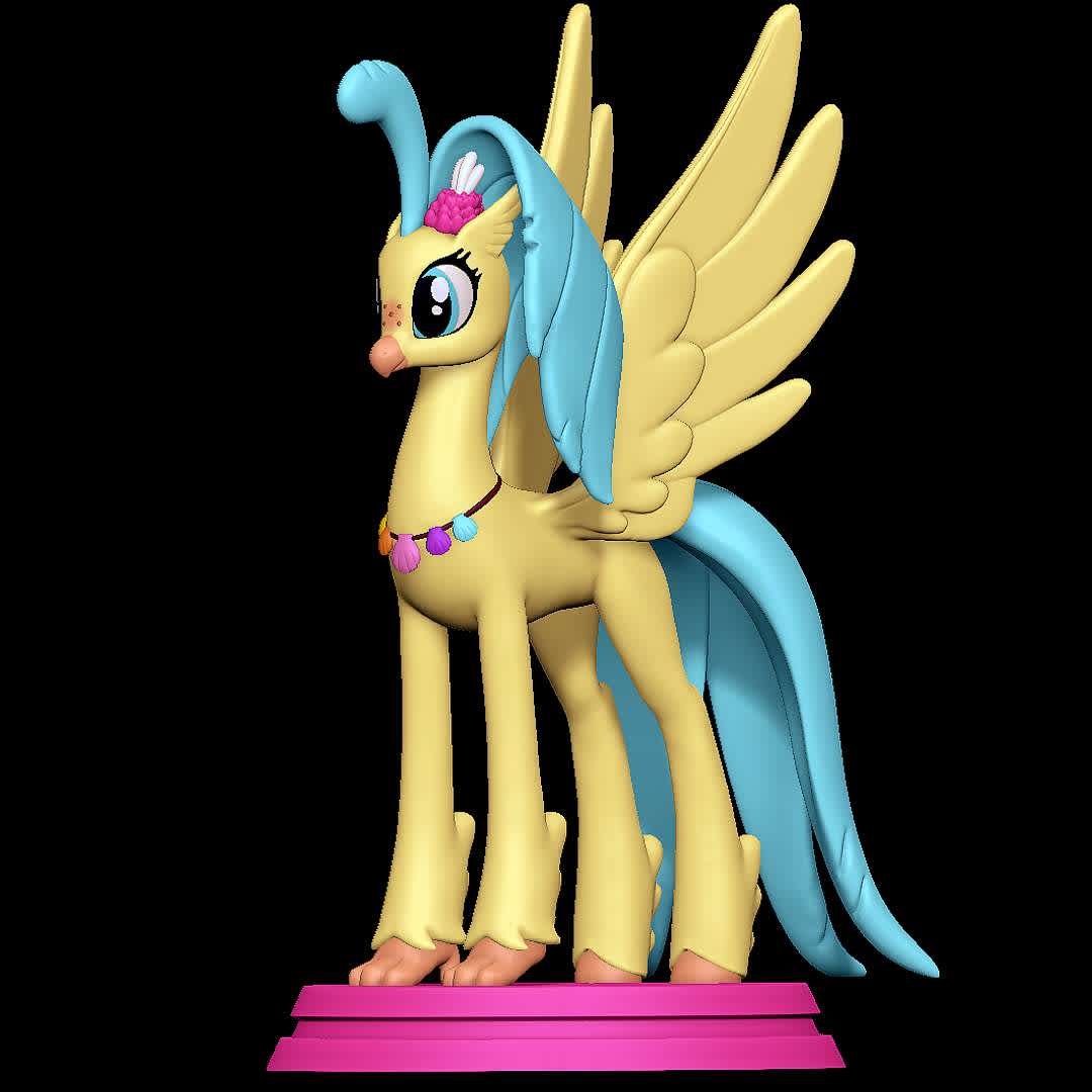 Hippogriff Skystar - My Little Pony The Movie - Skystar as a Hippogriff from My Little Pony The Movie - The best files for 3D printing in the world. Stl models divided into parts to facilitate 3D printing. All kinds of characters, decoration, cosplay, prosthetics, pieces. Quality in 3D printing. Affordable 3D models. Low cost. Collective purchases of 3D files.