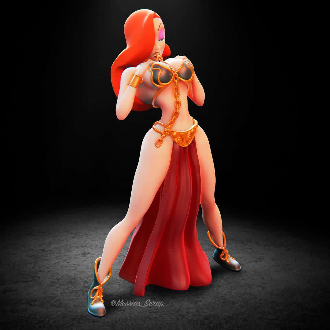 Jessica Rabbit - Model Jessica Rabbit  - The best files for 3D printing in the world. Stl models divided into parts to facilitate 3D printing. All kinds of characters, decoration, cosplay, prosthetics, pieces. Quality in 3D printing. Affordable 3D models. Low cost. Collective purchases of 3D files.