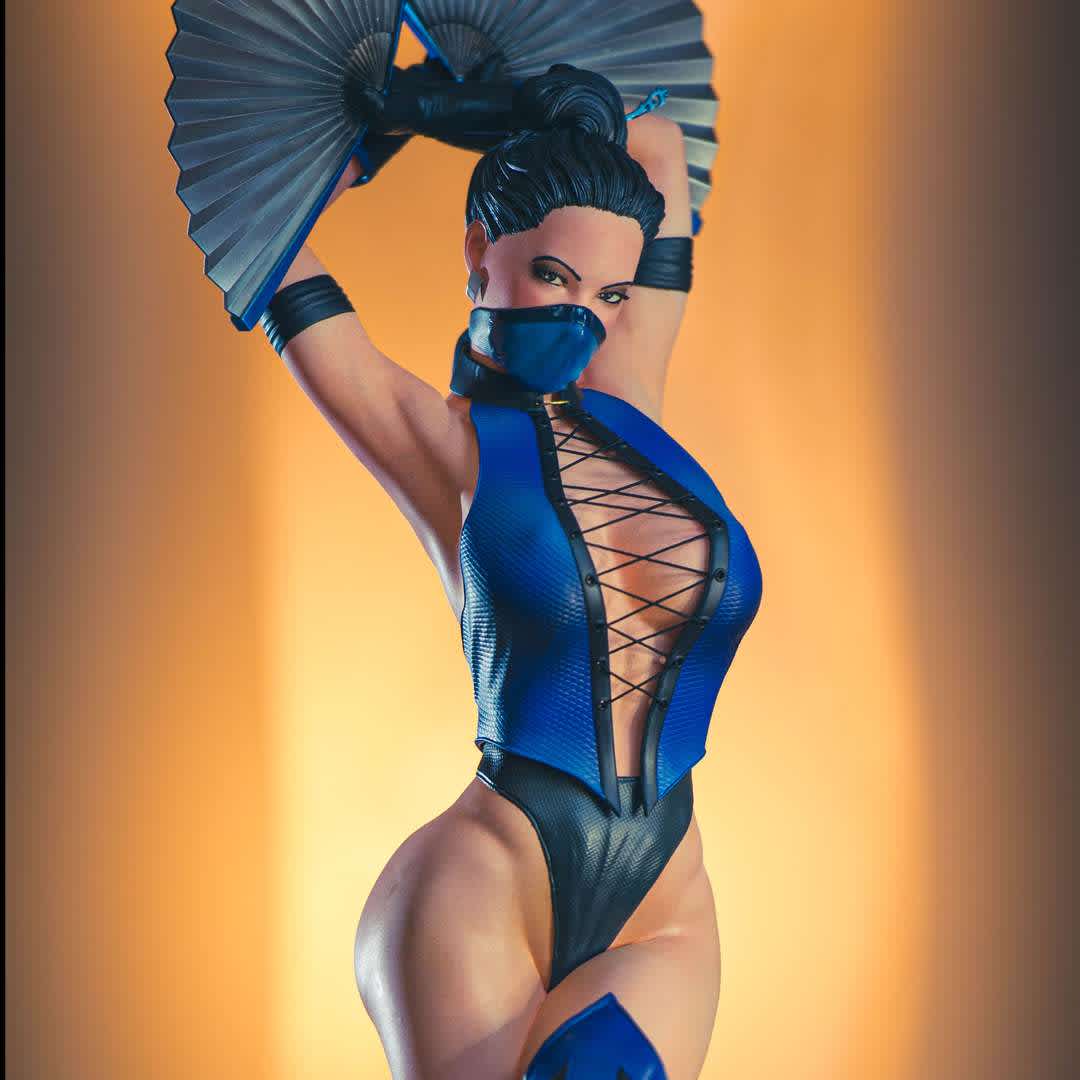 Kitana MK3 - Fanart of Kitana, Princess of Edenia, inspired by the klassic version of Ultimate Mortal Kombat 3. 

Original 1/4 scale, initially for resin printing, which can be scale down (1/6).

I made the upper part of the suit as separate to make easy the painting process, and also look better, and of course who wants an nsfw version, being able to leave without as an option.

The string of the suit is not printable, so you need to put on a real one.

Two head options, with and without mask.

Two bases, acid pool and another one more basic. - Os melhores arquivos para impressão 3D do mundo. Modelos stl divididos em partes para facilitar a impressão 3D. Todos os tipos de personagens, decoração, cosplay, próteses, peças. Qualidade na impressão 3D. Modelos 3D com preço acessível. Baixo custo. Compras coletivas de arquivos 3D.