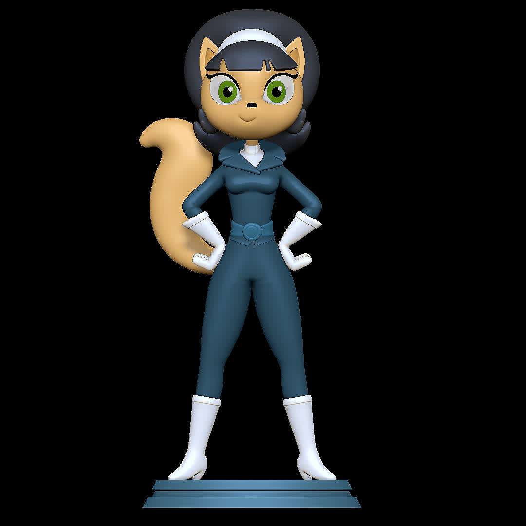 Kitty Katswell - TUFF Puppy  - Character from the cartoon T.U.F.F. Puppy
 - The best files for 3D printing in the world. Stl models divided into parts to facilitate 3D printing. All kinds of characters, decoration, cosplay, prosthetics, pieces. Quality in 3D printing. Affordable 3D models. Low cost. Collective purchases of 3D files.