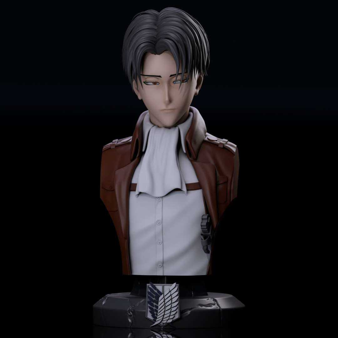 LEVI ACKERMAN, ATACK ON TITAN - Modelo de alta qualidade. - The best files for 3D printing in the world. Stl models divided into parts to facilitate 3D printing. All kinds of characters, decoration, cosplay, prosthetics, pieces. Quality in 3D printing. Affordable 3D models. Low cost. Collective purchases of 3D files.