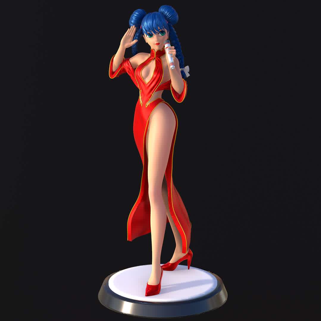 Lynn Minmei - From the famous show Robotech: Macross Saga
The infamous singer Lynn Minmei - The best files for 3D printing in the world. Stl models divided into parts to facilitate 3D printing. All kinds of characters, decoration, cosplay, prosthetics, pieces. Quality in 3D printing. Affordable 3D models. Low cost. Collective purchases of 3D files.