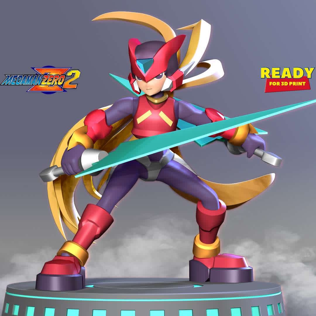 Mega Man Zero - When you purchase this model, you will own:

- STL, OBJ file with 08 separated files (with key to connect together) is ready for 3D printing.

- Zbrush original files (ZTL) for you to customize as you like.

This is version 1.0 of this model.

Thanks for viewing! - Los mejores archivos para impresión 3D del mundo. Modelos Stl divididos en partes para facilitar la impresión 3D. Todo tipo de personajes, decoración, cosplay, prótesis, piezas. Calidad en impresión 3D. Modelos 3D asequibles. Bajo costo. Compras colectivas de archivos 3D.