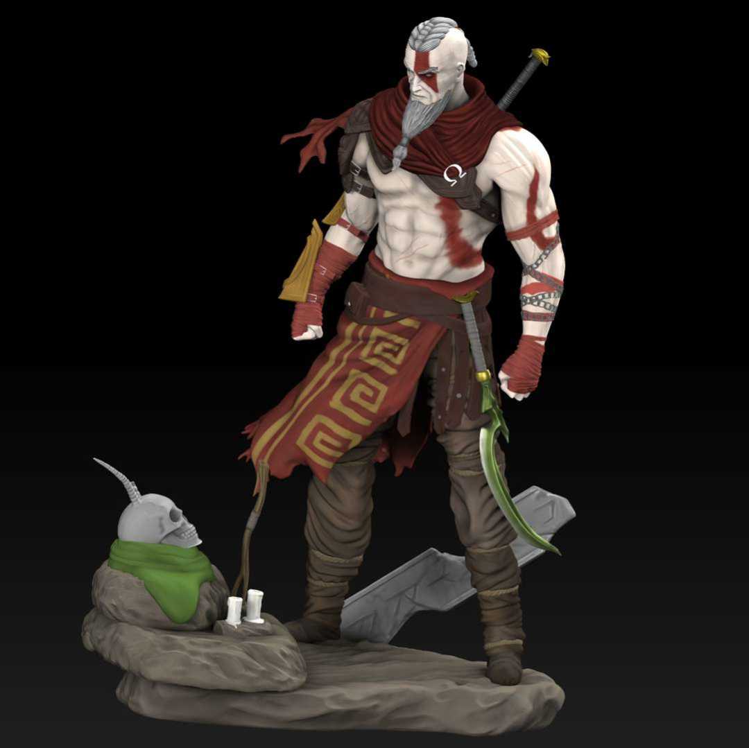 Nordic alternative kratos - Model based on a fan art of a Nordic Kratos.
The scale is 1:6 (36cm/14inches) - The best files for 3D printing in the world. Stl models divided into parts to facilitate 3D printing. All kinds of characters, decoration, cosplay, prosthetics, pieces. Quality in 3D printing. Affordable 3D models. Low cost. Collective purchases of 3D files.