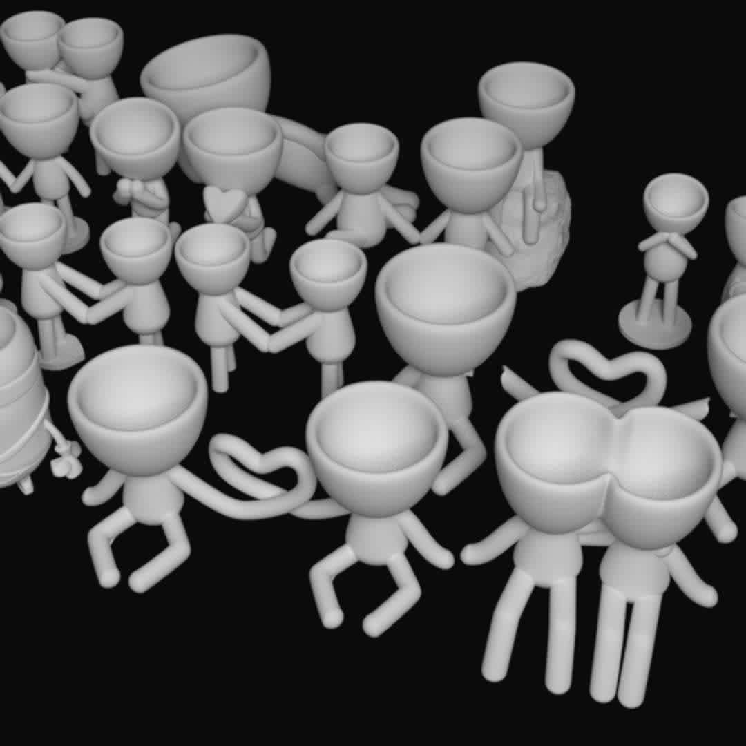 Pack with 35 POTS Robert Plant Style for 3D printing - Pack with 35 POTS

41 archives for 3D printing - Os melhores arquivos para impressão 3D do mundo. Modelos stl divididos em partes para facilitar a impressão 3D. Todos os tipos de personagens, decoração, cosplay, próteses, peças. Qualidade na impressão 3D. Modelos 3D com preço acessível. Baixo custo. Compras coletivas de arquivos 3D.