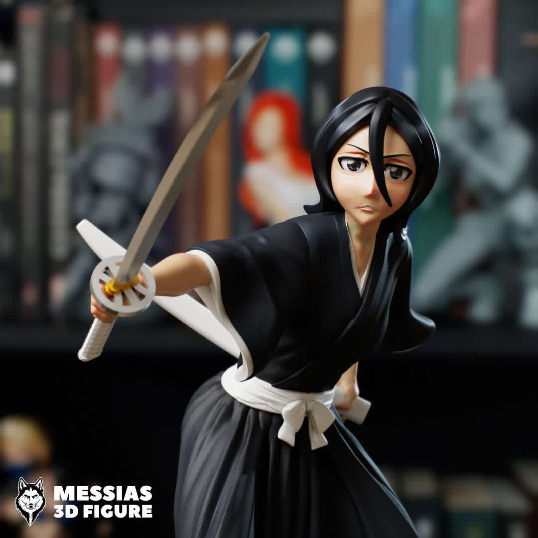 Rukia Bleach 3D Print Model - Introducing the incredible "Rukia" figure from the renowned anime Bleach, now available in a 3D printable version! This intricately designed piece perfectly captures the essence of the fearless Rukia Kuchiki, showcasing all her iconic features and striking expressions. With our advanced 3D modeling technology, you can bring Rukia into your own reality by printing this stunning figure and proudly displaying it in your anime collection. Whether you're a long-time fan or just beginning to delve into the world of Bleach, this 3D figure is a must-have for any enthusiast. Don't miss the chance to infuse your space with the magic of Bleach with the "Rukia" 3D printable figure! - The best files for 3D printing in the world. Stl models divided into parts to facilitate 3D printing. All kinds of characters, decoration, cosplay, prosthetics, pieces. Quality in 3D printing. Affordable 3D models. Low cost. Collective purchases of 3D files.