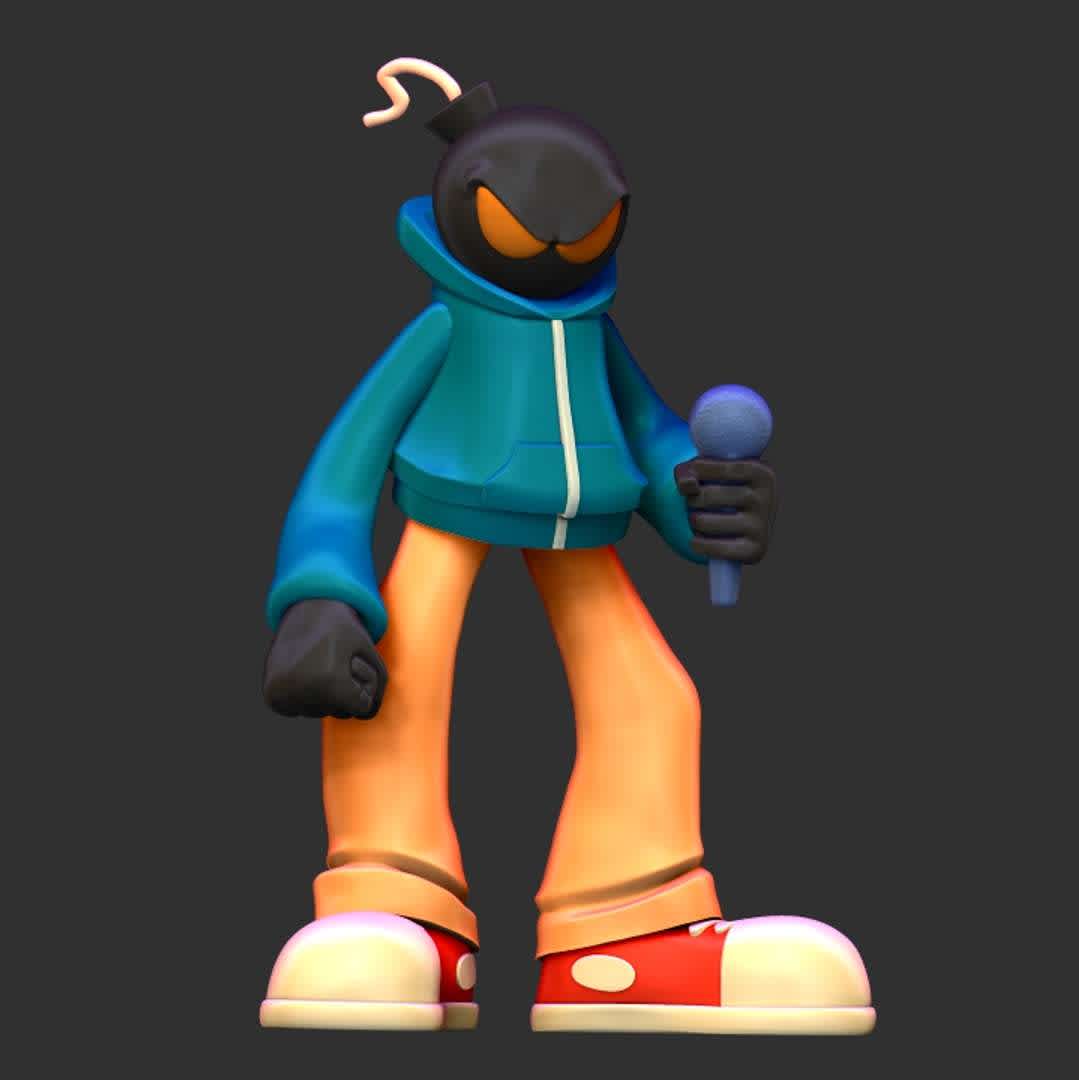 Whitty - FNF - Personagem 'Whitty' do jogo FNF (Friday Night Funkin')
'Whitty' character from the FNF (Friday Night Funkin') game

https://www.artstation.com/artwork/zOrRV4 - The best files for 3D printing in the world. Stl models divided into parts to facilitate 3D printing. All kinds of characters, decoration, cosplay, prosthetics, pieces. Quality in 3D printing. Affordable 3D models. Low cost. Collective purchases of 3D files.