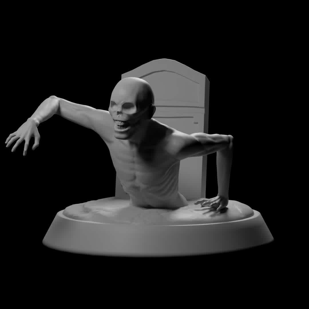 Zombie  - Zombie ready to print - The best files for 3D printing in the world. Stl models divided into parts to facilitate 3D printing. All kinds of characters, decoration, cosplay, prosthetics, pieces. Quality in 3D printing. Affordable 3D models. Low cost. Collective purchases of 3D files.