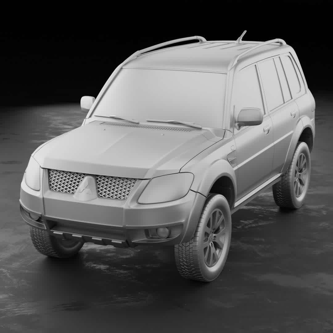 2012 Mitsubishi Pajero TR4 stl for 3D printing 3D print model, undefined