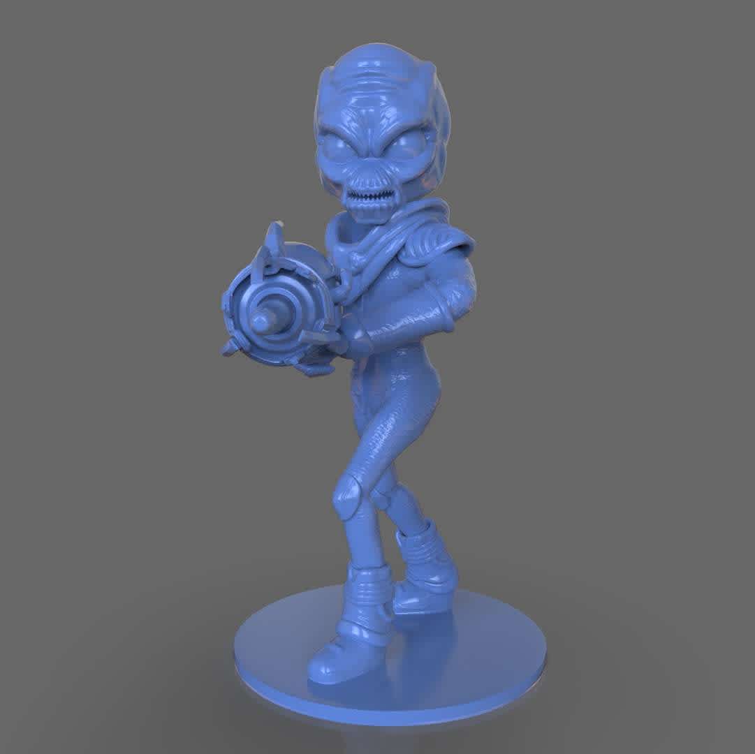 Alien Crypto 137 Sculpture, undefined